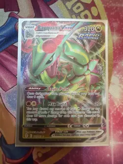 Rayquaza VMAX - 111/203 - Pokemon Evolving Skies Sword Shield Ultra Rare Card NM - Image 1
