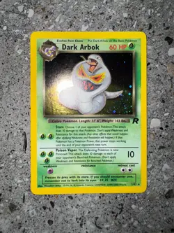 Pokemon TCG Cards Dark Arbok 2/82 Team Rocket Holo Rare - Image 3
