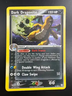 Dark Dragonite - 15/109 - Pokemon Ex Team Rocket Returns Holo Card NM - Image 1