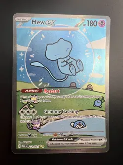Mew ex - 232/091 - Pokemon Paldean Fates Special Illustration Rare Card NM - Image 1