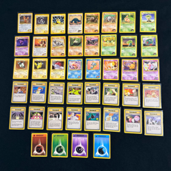 Pokemon WOTC Gym Heroes Partial Complete Set 44 Card Lot LP/HP with Holos - Image 1