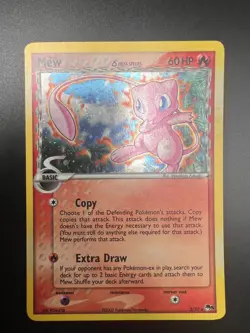 Mew (Delta Species) - 3/17 - Pokemon Pop Series 5 Holo Card LP - Image 1