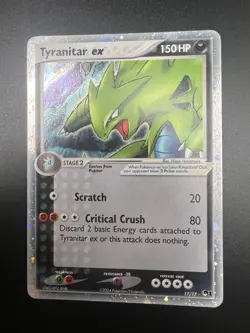 Tyranitar ex - 17/17 - Pokemon Pop Series 1 Holo Card NM - Image 1