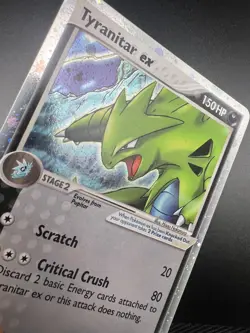 Tyranitar ex - 17/17 - Pokemon Pop Series 1 Holo Card NM - Image 2