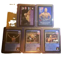 WWE Raw Deal Kurt Angle Lot - Intensity Action Cards - English Standard - Image 1