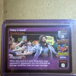 WWE Raw Deal Foley is Good! Survivor Series 2 Pre-match Event Card - Image 1