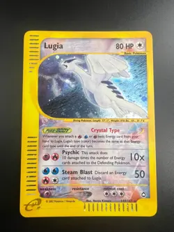 Lugia - 149/147 - Pokemon Aquapolis Holo Crystal Card NM - Image 1