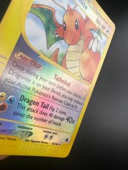 Dragonite - 43/165 - Pokemon Expedition Reverse Holo Rare Card NM - Image 2