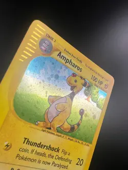 Ampharos - H1/H32 - Pokemon Aquapolis Holo Rare Card NM - Image 2