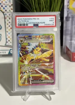 PSA 9 Jolteon Ex 153/131 Prismatic SIR Mint Pokemon Card - Image 1