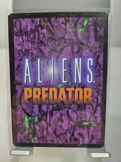 THE WILL TO LIVE - Aliens Predator CCG Rare Card Fox Premiere 1997 VTG - Image 2