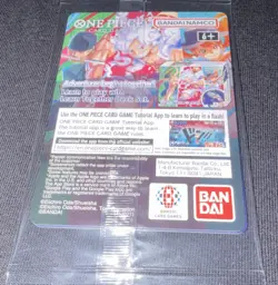 Rare One Piece Monkey D. Luffy College Basketball US Voyage Promo SHIRT AND CARD - Image 4