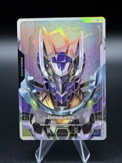 Resource R-025 C++ Steel Requiem GD03 Gundam Card Game English - Image 1