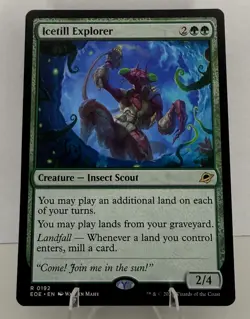 MTG EOE-0192 Icetill Explorer - Edge of Eternities Rare TCG CCG - Image 1