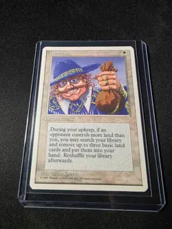 1995 Magic The Gathering Land Tax Legends Regular - Image 3
