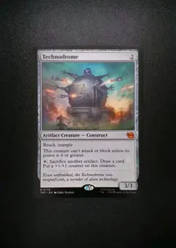 Technodrome mtg Mythic 0179 Magic: The Gathering TMNT - Image 1