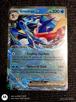 2023 Pokemon - BLACK STAR PROMO - GRENINJA ex #054 - FULL ART HOLO - MINT - Image 1
