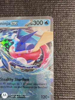 2023 Pokemon - BLACK STAR PROMO - GRENINJA ex #054 - FULL ART HOLO - MINT - Image 5