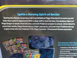Pokemon TCG Mega Evolution Phantasmal Flames Elite Trainer Box Sealed SHIPS FREE - Image 5