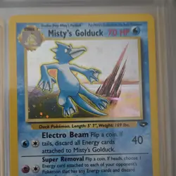 Pokemon Misty's Golduck Gym Challenge 12/132 Holo Rare 70 HP Unlimited English - Image 1
