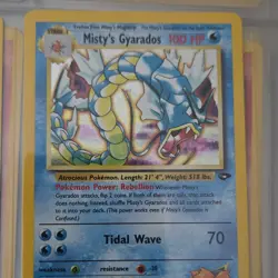 Pokemon Misty's Gyarados Gym Challenge 13/132 Holo Rare Stage 1 100 HP Unlimite… - Image 1