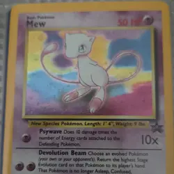 Pokemon Mew Wotc Promo 09/53 Holo Promo Basic 50 HP English - Image 1