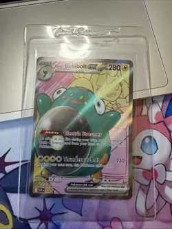 Iono’s Bellibolt Ex Scarlet Violet Promo 194 Full Art Holo Pokemon TCG - Image 1