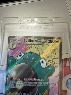 Iono’s Bellibolt Ex Scarlet Violet Promo 194 Full Art Holo Pokemon TCG - Image 2