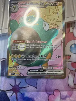 Iono’s Bellibolt Ex Scarlet Violet Promo 194 Full Art Holo Pokemon TCG - Image 3