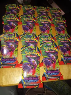 Lot of 22 Pokemon Mega Evolution PHANTASMAL FLAMES Sleeved Pack Mixed Package - Image 1