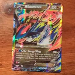 Pokemon M Salamence EX XY171 XY Holo Promo Mega 230 HP Savage Wing 100+ - Image 1