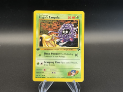 Koga's Tangela - 1st Edition - 81/132 Gym Challenge - Pokemon TCG - 2000 - Image 1
