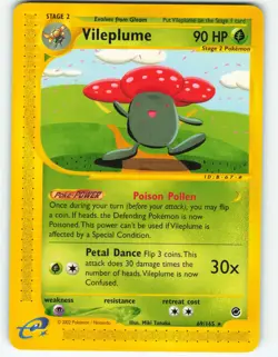 Vileplume - 69/165 Expedition Base Set - Pokemon TCG - 2002 - Image 1