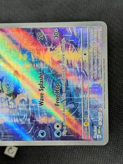 Poliwhirl 176/165 - Scarlet Violet 151 Illustration Rare English Pokemon NM - Image 5
