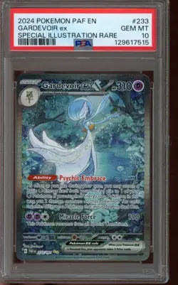 PSA 10 GEM MINT Pokemon Gardevoir ex Paldean Fates Special Illustration 233/091 - Image 1