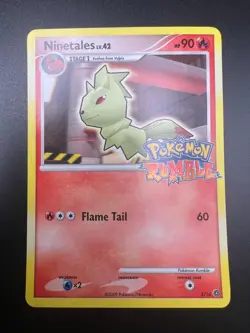Ninetales - 3/16 - Pokemon Rumble Holo NM - Image 1