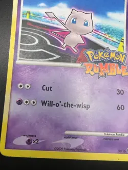 Mew - 10/16 - Pokemon Rumble Holo MP - Image 2