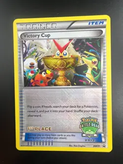 Victory Cup (1st Place) - BW31 - Pokemon Black White Spring Battle Road 2012 NM - Image 1