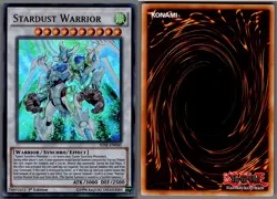 SDSE-EN040 Yugioh, Stardust Warrior, Holo Ultra Rare - Image 1