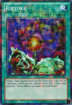 1x (NM) Riryoku - BP02-EN142 - Mosaic Rare - 1st Edition YuGiOh - Image 1