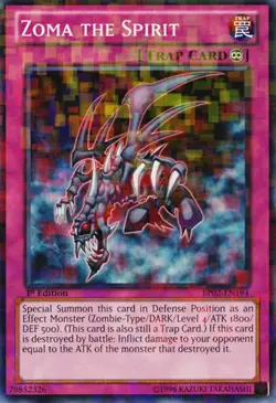 1x (NM) Zoma the Spirit - BP02-EN194 - Mosaic Rare - 1st Edition YuGiOh - Image 1