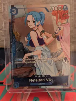 Nefeltari Vivi SR EB02-026 Promotion Pack Ex Vol. 3 ONE PIECE Card English - Image 1