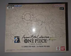 ONE PIECE TCG EB02 25th Anniversary Booster Box English – 24 Sealed Packs - Image 1