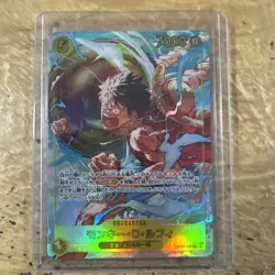 One Piece OPTCG Japanese Parallel SEC Luffy OP15-119 SEC* - NM, US Seller! - Image 1
