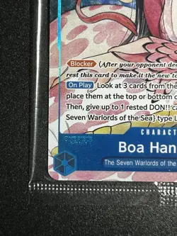 Boa Hancock ST17-004 SR One Piece Illustration Box Vol. 1 Sealed ENG Sealed - Image 5