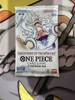 One Piece OP-05 Awakening of the New Era Booster Pack ENGLISH New Sealed OP05 - Image 1