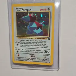 Pokemon Cool Porygon 15/53 WOTC Promo Holo Card English Basic 50 HP - Image 1
