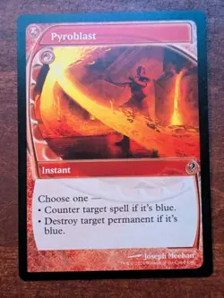 MTG: Pyroblast FUTURE SIGHT, NM Mystery Booster 2 Red Instant Chase Card!! - Image 1