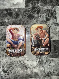 One Piece Card TCG Vol 2 Mini Tin - 2 Tins - Brand New / Sealed✅ - Image 1