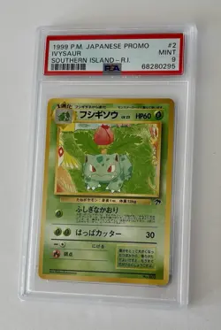 PSA 9 MINT - Japanese Pokemon Card Southern Islands Ivysaur - Graded Vintage ! - Image 1